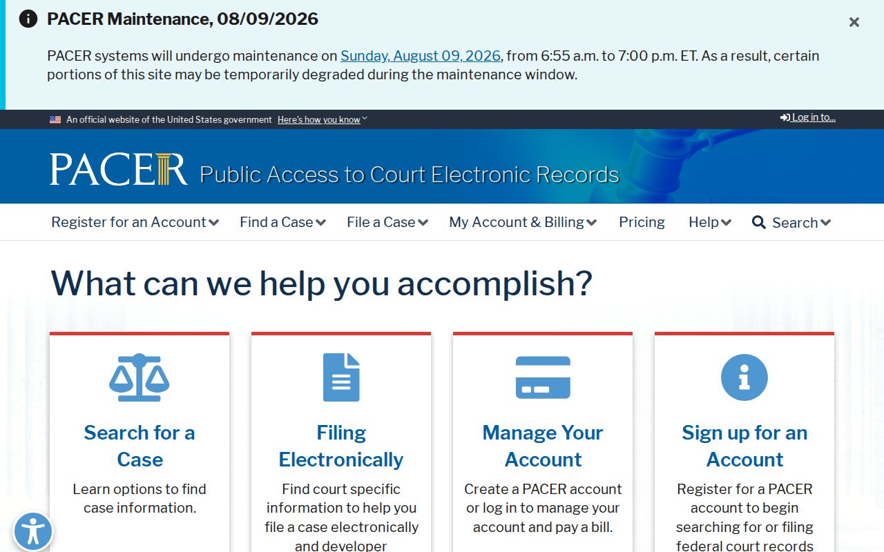 Schleicher County criminal history federal PACER records
