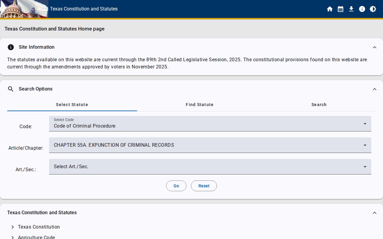 Schleicher County criminal record expunction law